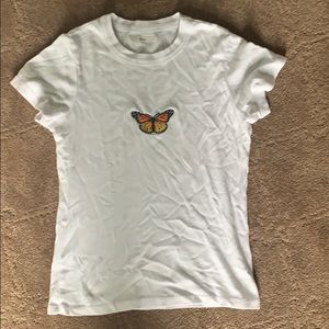 Brandy butterfly top